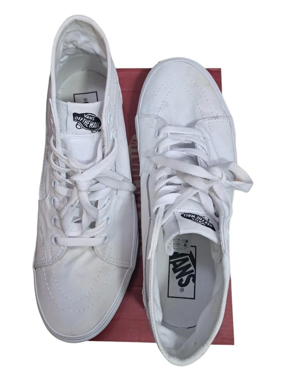 Vans Sk8-Hi Tapered Stackform White High Top Sneakers Size 9 Women’s ( 25.5 cm )